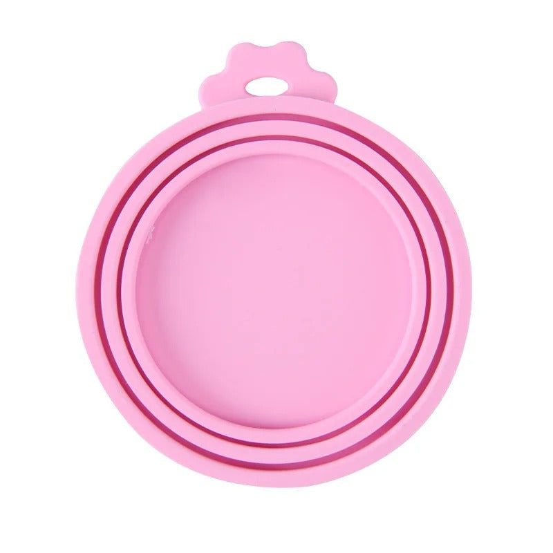 Pet Can Cover & Spoon Set – Reusable Lid & Scoop for Dog & Cat Food Cans