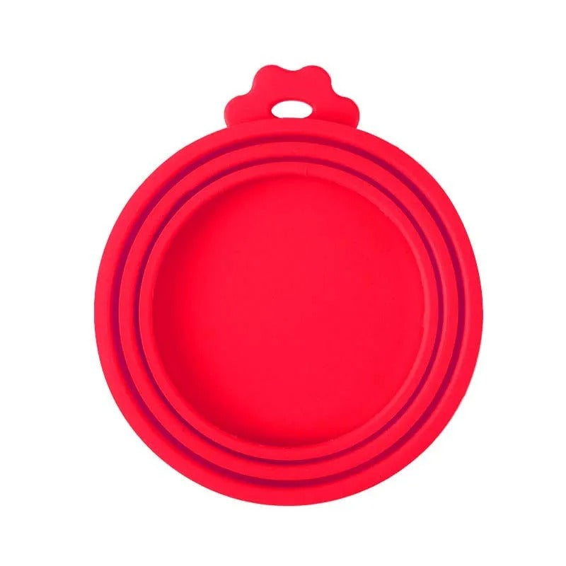 Pet Can Cover & Spoon Set – Reusable Lid & Scoop for Dog & Cat Food Cans