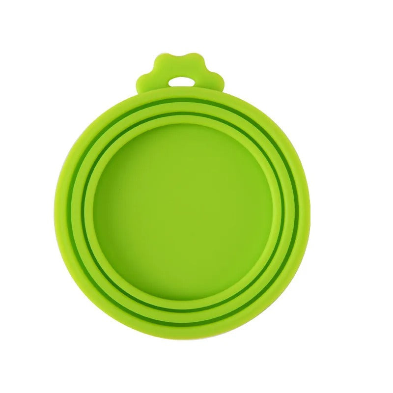 Pet Can Cover & Spoon Set – Reusable Lid & Scoop for Dog & Cat Food Cans
