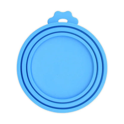Pet Can Cover & Spoon Set – Reusable Lid & Scoop for Dog & Cat Food Cans