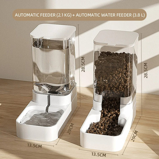 PetFeeder Pro 2-in-1: Automatic Food & Water Dispenser