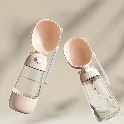Portable Water Bowl + Food Dispenser